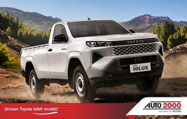 gambar front New Hilux S Cab