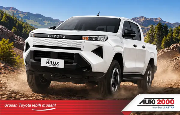 gambar front Hilux Battery EV