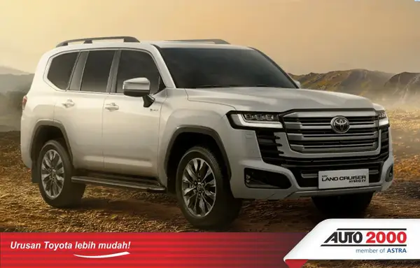 gambar front New Land Cruiser Hybrid EV