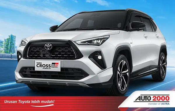 gambar front Yaris Cross S Hybrid EV